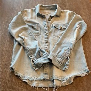 Current and Elliot Jean shirt